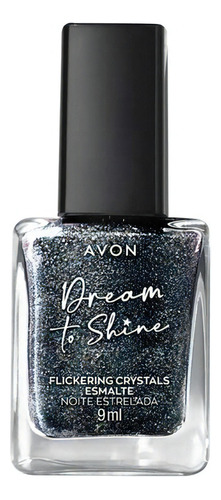 Avon - Flickering Crystals - Esmalte Dream To Shine - Cores Cor Noite Estrelada