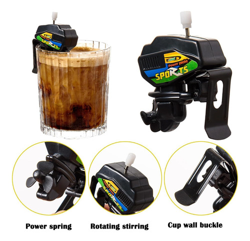 Agitador De Café 2pcs Com Motor De Barco E Suporte Clipes