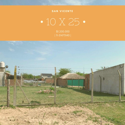 Lotes En San Vicente. Cerca De Fincas