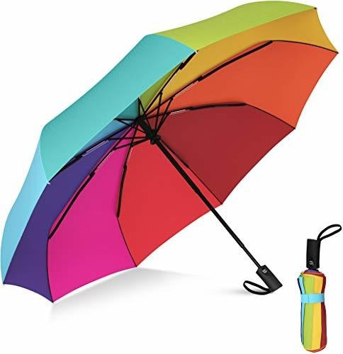 Sombrilla O Paraguas - Rain-mate Compact Travel Umbrella - W
