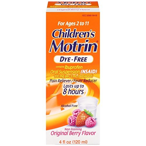 Infantil Motrin Suspensión Oral Sin Colorantes Berry, Ibupr