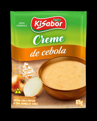 Kit Com 15 Creme De Cebola Sachês Kisabor