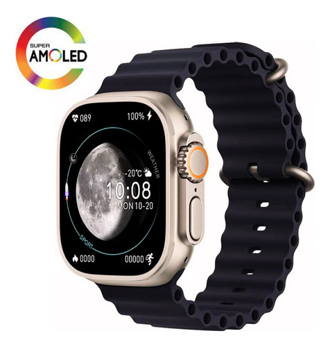 Smartwatch Hk8 Pro Max Amoled 470mah