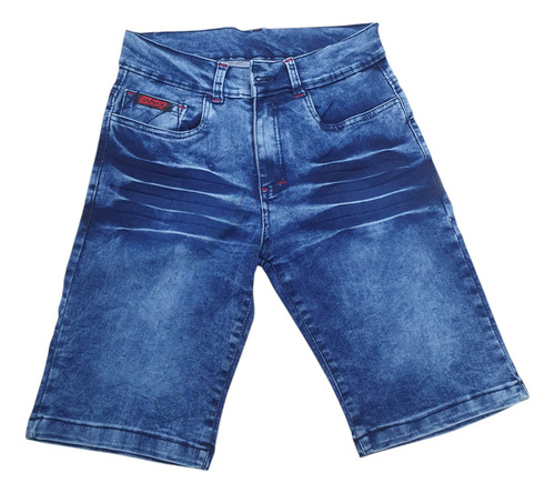 Bermuda Mezclilla Stretch Hombre Jeans Premium