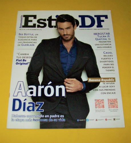 Aaron Diaz Revista Estilo Df 2013 Belinda 