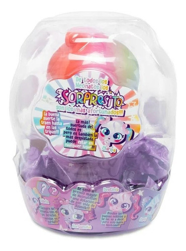 Imagen 5 de 7 de Muñeco Sorpresito Azarin Arcoiris Distroller 993786