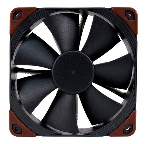 Ventilador Noctua Nf-f12 Industrialppc-3000 Pwm Negro/café Led Sin Rgb