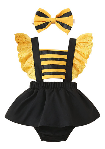 Disfraz De Abeja Para Bebé, Talla De 0 A 24 Meses, Disfraz
