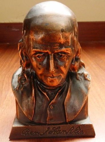 Estatua Adorno De Colección Benjamin J Franklin