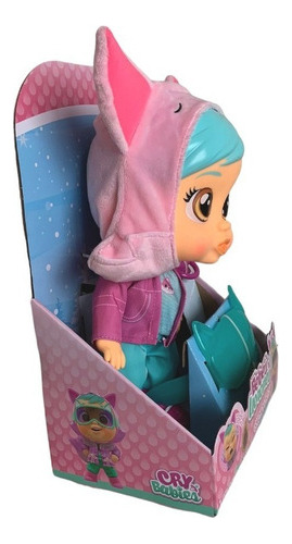 Imagen 2 de 6 de Muñeca Cry Babies Bebes Llorones Snowy Days Foxie