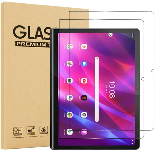 Imagen 10 de 10 de Funda Bookcover + Mica Lenovo Yoga Tab 11 2021 (yt-j706f)