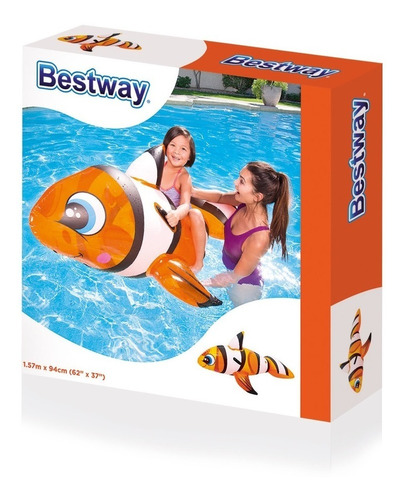 Pez Payaso Inflable Bestway