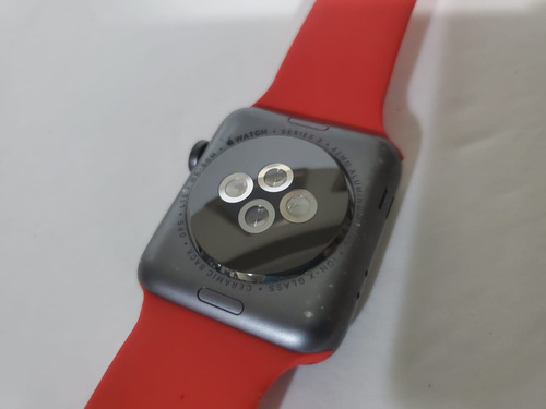 Apple Watch Series 3 - 42mm (gps+cellular - Gris Espacial Gris Oscuro Rojo (Usado)