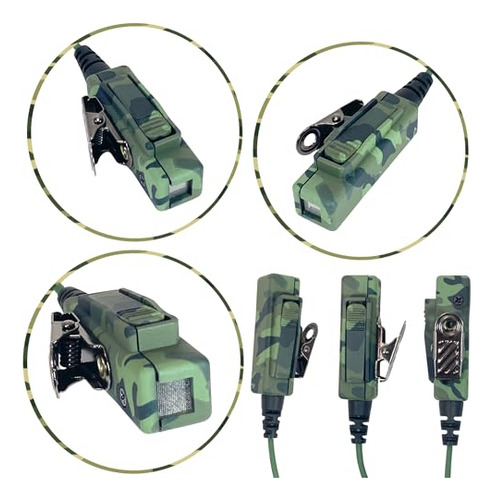 Auricular De Vigilancia En Color Camuflaje Maximalpower Camo