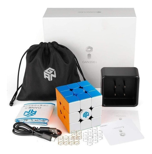 Cubo Mágico 3x3x3 Gan 356 I2 Versão 2 Magnético Bluetooth