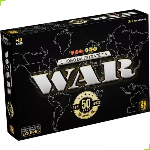 Testamos o classico jogo war para tabuleiro agora online 