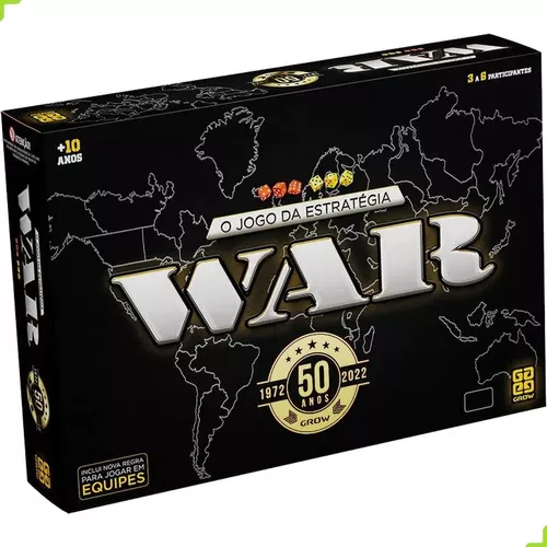 Jogo War Antigo, Produto Vintage e Retro Grow Usado 80371056