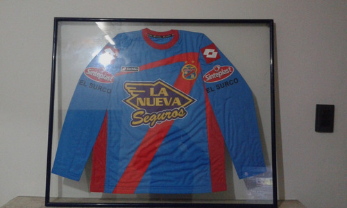 Camiseta De Arsenal De Sarandi Usada En Juego Y Enmarcada