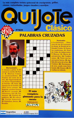 Quijote Clásico N° 839 - 50 Paginas