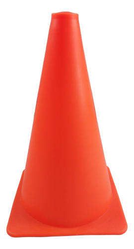 10-conos Para Entrenamiento 23 Cm Color Naranja