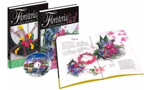 Floristería Fácil Guía Práctica 3 Vols Con Dvd