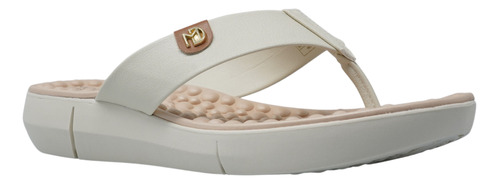 Sandalias Casuales Blancas Zapatos Muer Modare 7142106