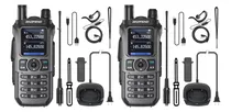 Comprar Walkie-talkie Baofeng BF-21 UV-21 PRO V2 de 2 radios y frecuencia UHF\u002FVHF - negro 127V