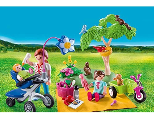 Estuche Para Llevar De Picnic Familiar Playmobil