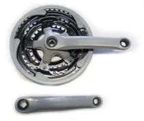Comprar Plato Y Palanca Triple P\u002F Bici Mtb Gris C\u002F Cubre