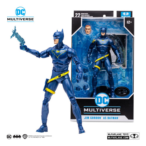 Jim Gordon As Batman Batman: Endgame Platinum Mcfarlane Toys (Usado)