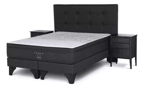 comprar Rosen Cama Europea Tempo Queen  Muebles Issey Grafito