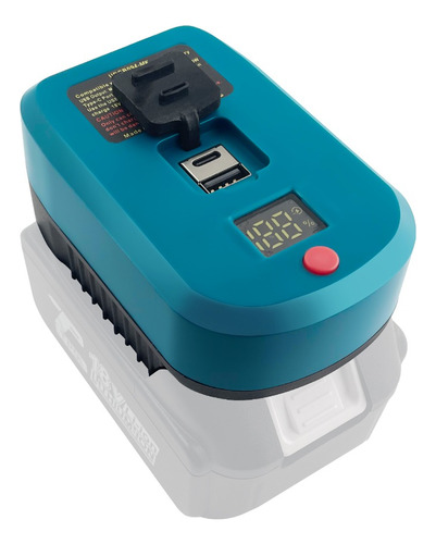 Cargador De Batería Usb Makita Bl185 Tipo C De 18v Dcb094 De