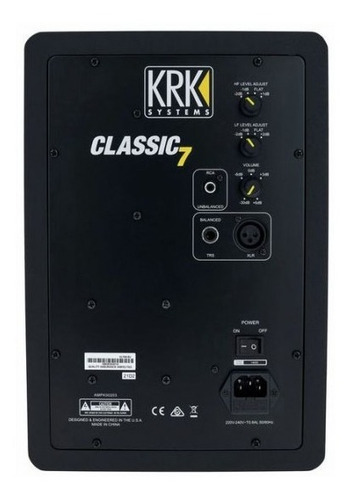 Imagen 3 de 4 de Monitores Krk De Estudio Cl7g3 Classic Por Par