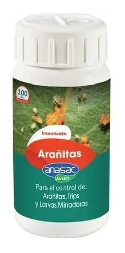 Anasac Jardin Insecticida Control Arañitas 100cc. 