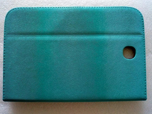 Book Cover Galaxy Note 8.0. N5100. Color Verde Agua-marina.