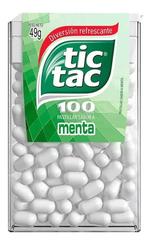 Pastilha Sabor Menta Tic Tac  49g