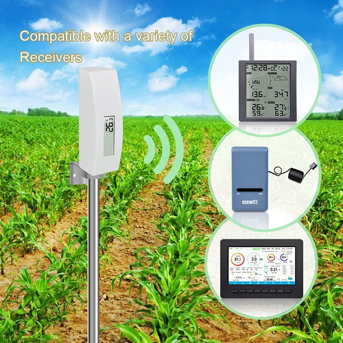 Sensor Inalámbrico De Temperatura De Suelo Ecowitt Wn34s