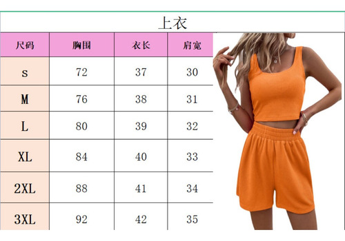 Sets De Moda Casual Sin Mangas, Ropa + Pantalones
