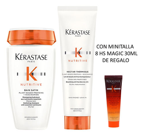 Kérastase Nutritive Bain Satin + Nectar Thermique
