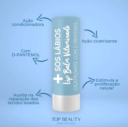 Kit Com 4 Sos Labios Top Beauty