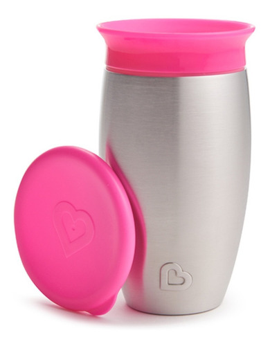 Imagem 2 de 7 de Copo 360 Munchkin Térmico Inox Miracle Cup +12m Envio 24h