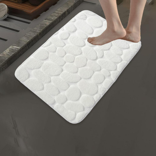 3 Piezas / Pieza De Alfombra De Baño Con Efecto 3d De