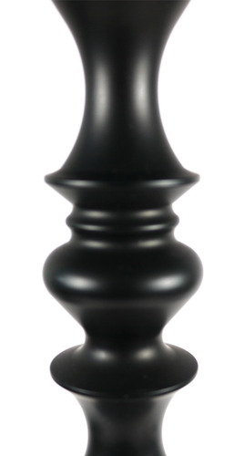Imagem 3 de 4 de Narguile Completo Grande Hookah King Royale - Preto