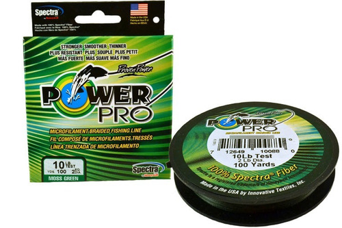 Multifilamento Power Pro 5 Lbs 100yds Made In Usa