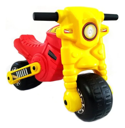 Moto Andarin Pata Pata Xr Motito Infantil Ruedas Grandes Rojo