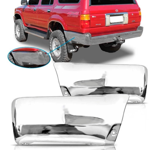 Polaina Traseira Hilux Sw4 1996 1997 98 99 00 01 02 03 2004