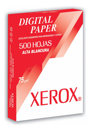 Papel Bond Blanco Xerox Tamaño Oficio De 92-75g/m2,1millar