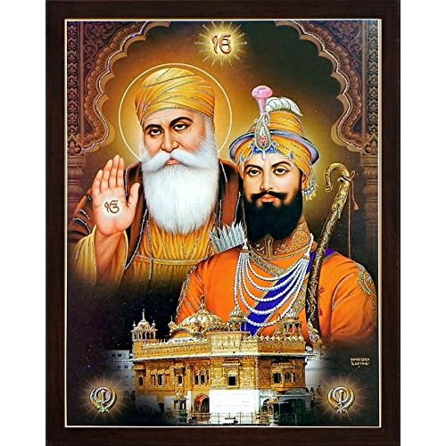 Guru Gobind Singh Ji Y Guru Nanak Dev Ji Templo Dorado ...
