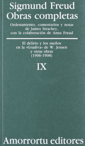 Libro Sigmund Freud Obras Completas Vol Ix Traducción José E