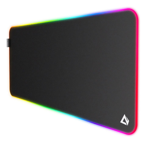 Mouse Pad Gamer Con Iluminación Rgb Aukey Extra Largo Negro